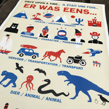 Afbeelding in Gallery-weergave laden, Verhalenposter – Er was eens… | Samen verhalen verzinnen &amp; vertellen