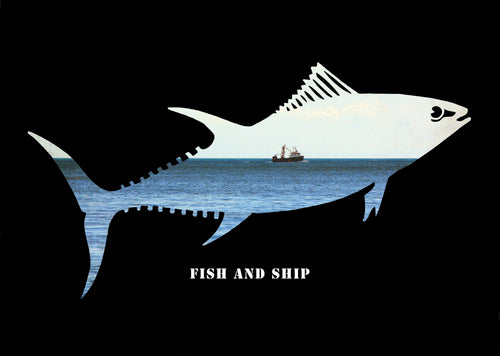 Print - Fish and Ship