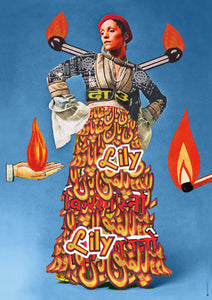 Poster vlammen