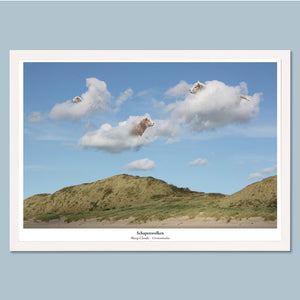 Print - Schapenwolken