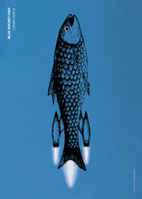 Afbeelding in Gallery-weergave laden, Grafische poster - Blue Rocket Fish