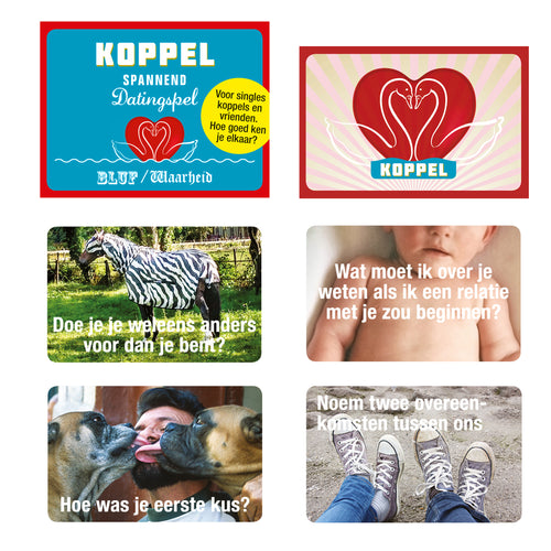kaartspel, relatiespel, kennismakingsspel, koppel, de Beeldvink