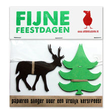 Afbeelding in Gallery-weergave laden, slinger, hert, kerstslinger, de Beeldvink